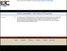 Tablet Screenshot of eicengineers.net
